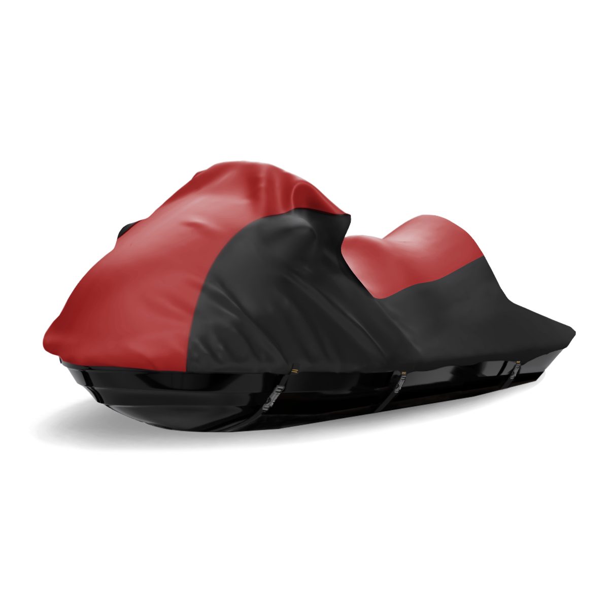 AllGuard Weatherproof Shield Jet Ski Cover in Red / Black